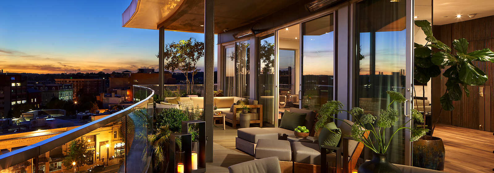 View from our Penthouse Suite which can be booked as a combination suite.  Must inquire at hotel, cannot be sold on own.