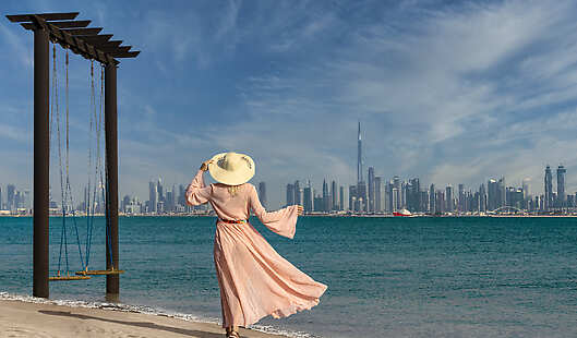 City View from Beach