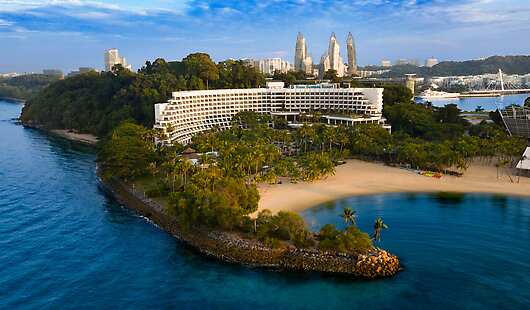 Singapore's only beachfront resort