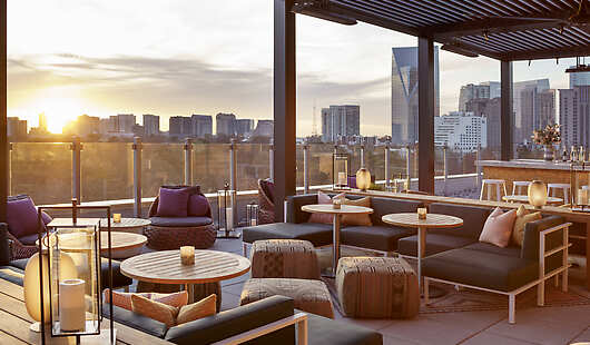 Spaceman Rooftop Lounge & Bar Terrace