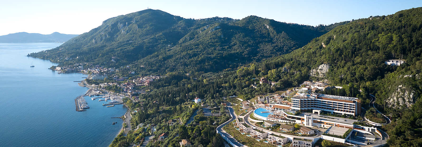 Aerial View of Angsana Corfu Resort