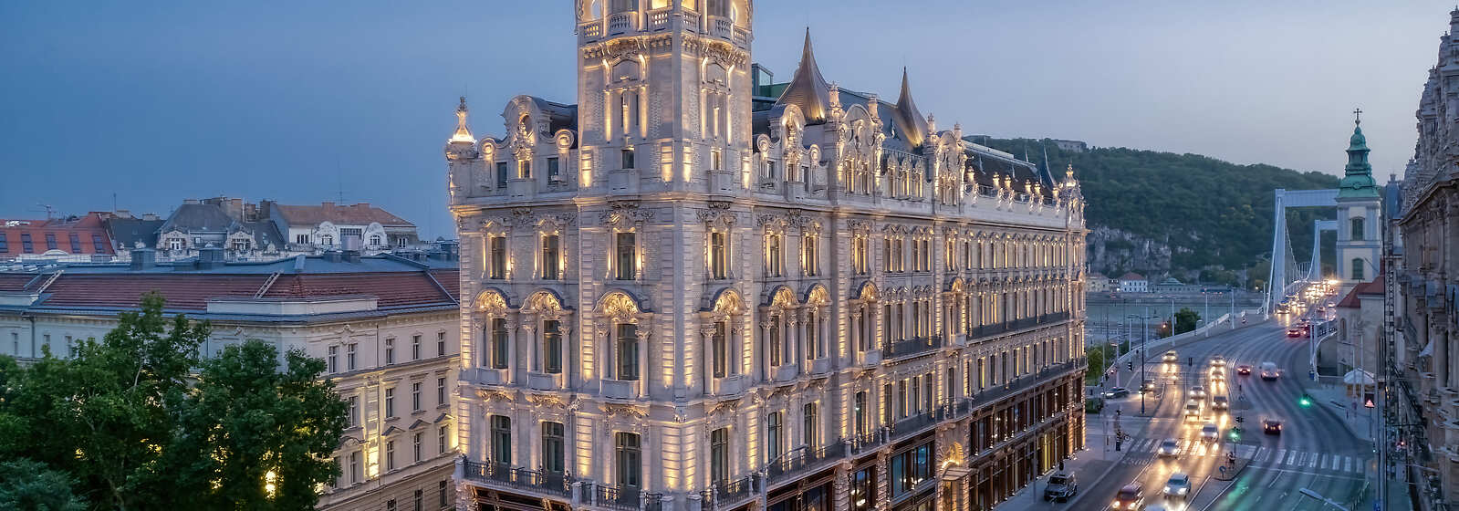 Exterior of Matild Palace, a Luxury Collection Hotel, Budapest