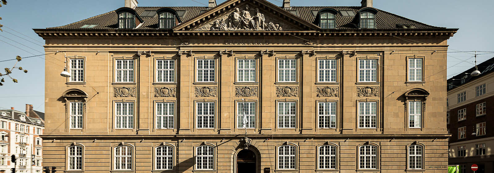 The exterior of Nobis Hotel Copenhagen.