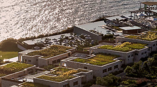 Aerial View of Lesante Cape