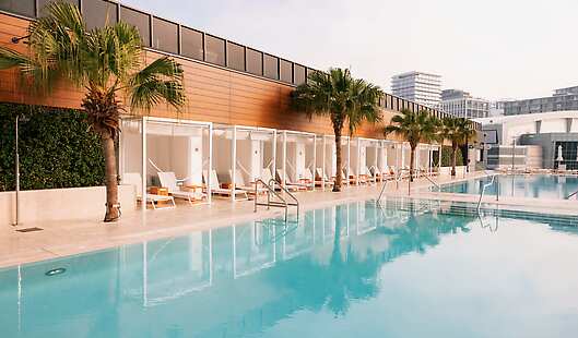 Soak in the rays and indulge in a selection of refreshing cocktails and light bites from the pool bar. 