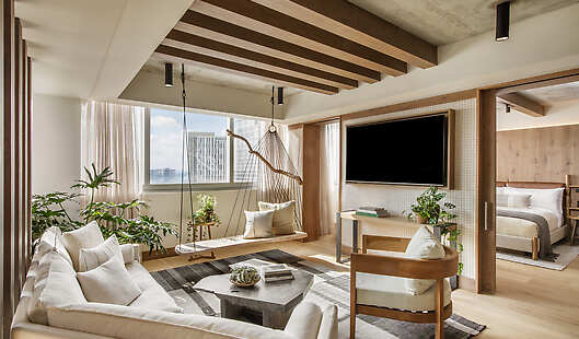 Terrace House Suite Living Area 