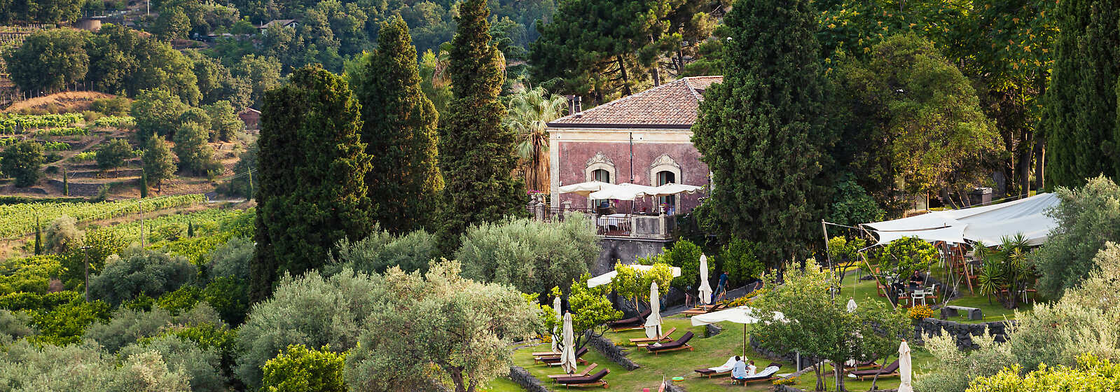 Main building, 18th century villa