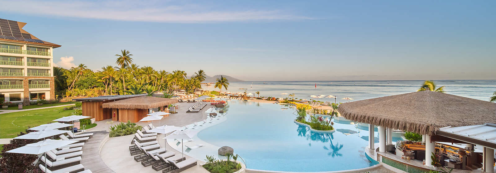 Hilton Hotel Tahiti Pool View 