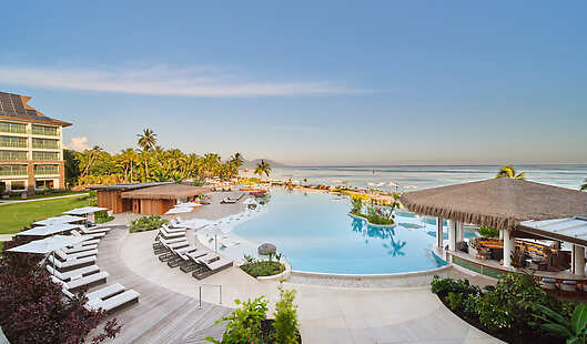 Hilton Hotel Tahiti Pool View 