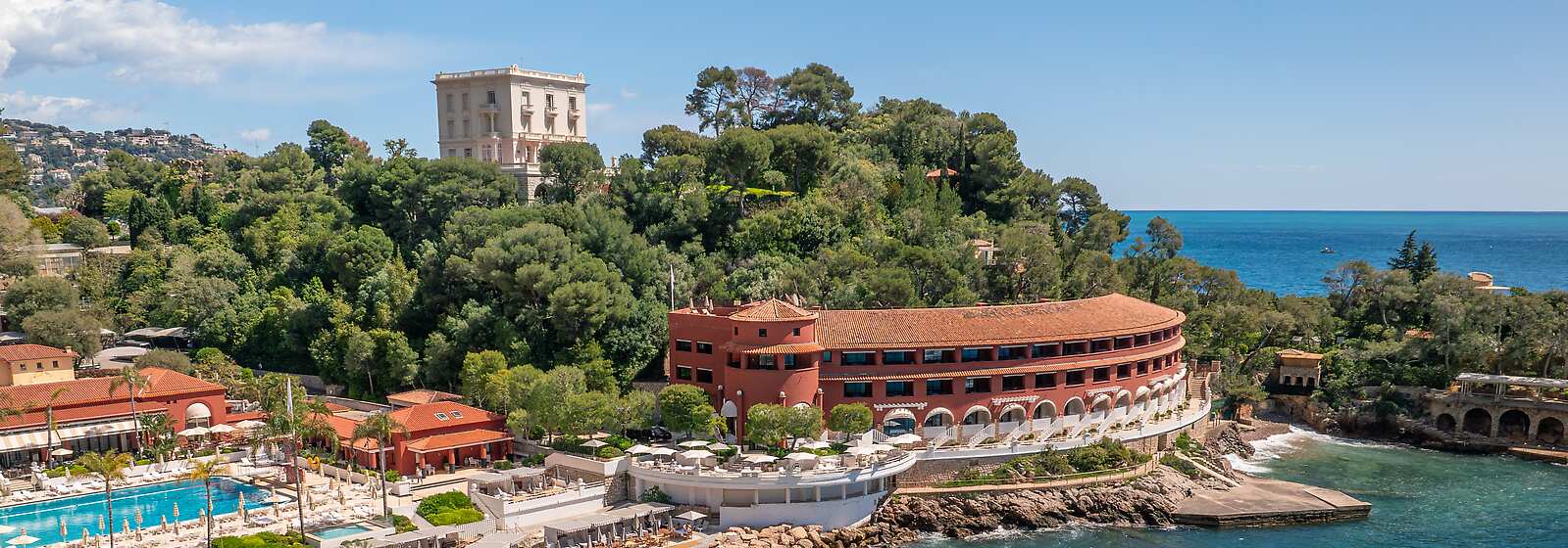 Aerial View of Monte-Carlo Beach Hotel