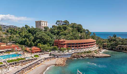 Aerial View of Monte-Carlo Beach Hotel