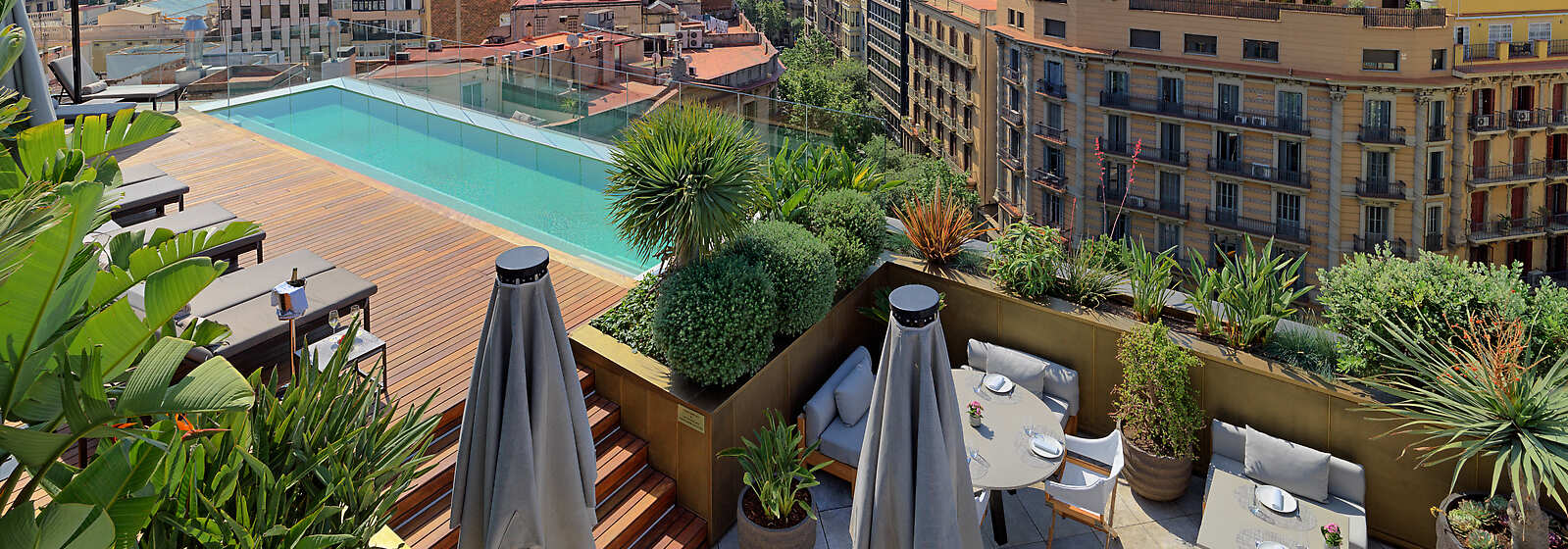 Aerial View of Swimming Pool