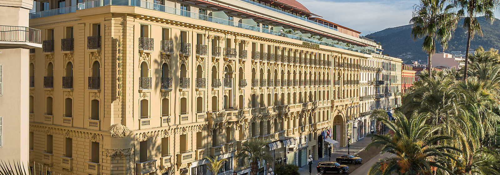 Aerial View of Anantara Plaza Nice Hotel