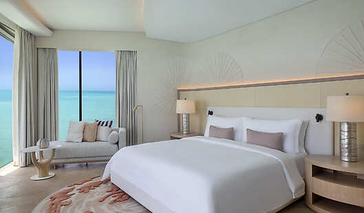 Experience tailored luxury and unparalleled sea views from the comfort of the Coral Villas.
