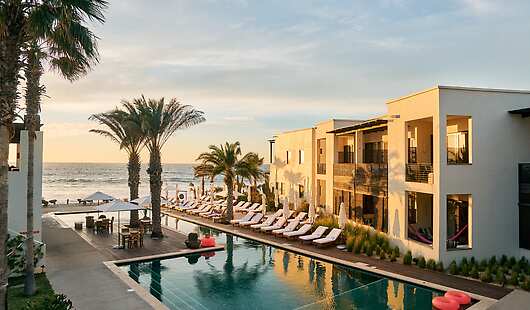 Beachfront Pool Oasis