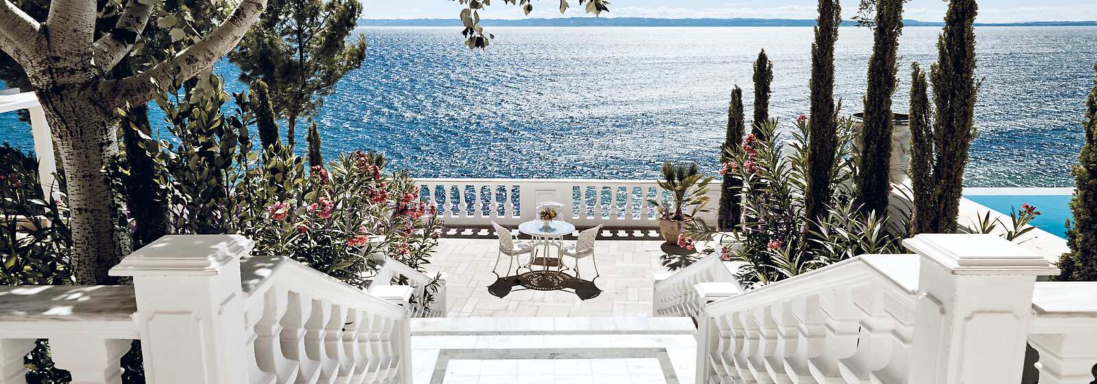 White Villa - Terrace - View