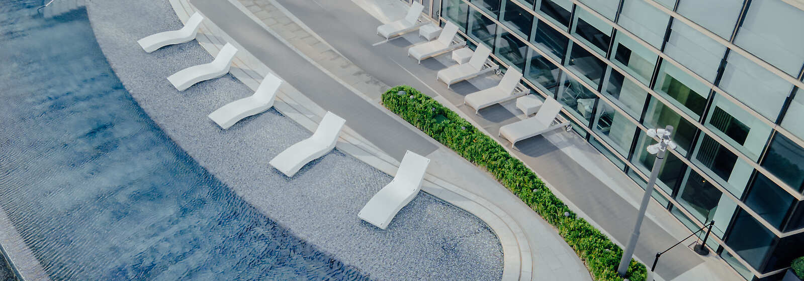 Aerial View of Pool