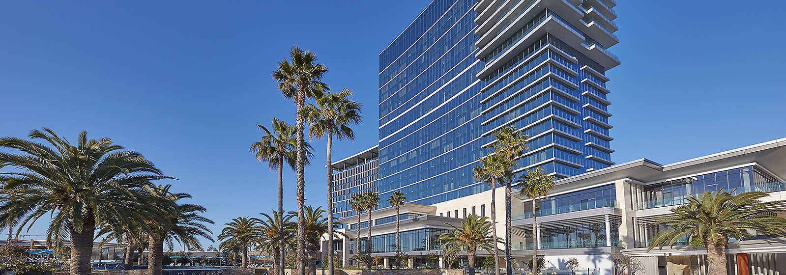 Crown Towers Perth Exterior view of pool