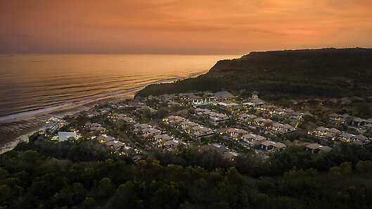 Aerial View of Umana Bali, LXR Hotels & Resorts
