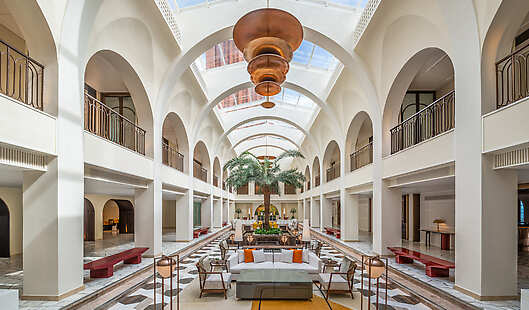 Presented with a highly distinctive Mediterranean style, an excursion to an Amalfi Coast-inspired resort.