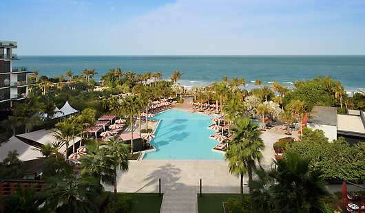 Aerial View of Swimming Pool