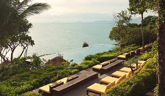 Relaxing space at Swimming on the Hill