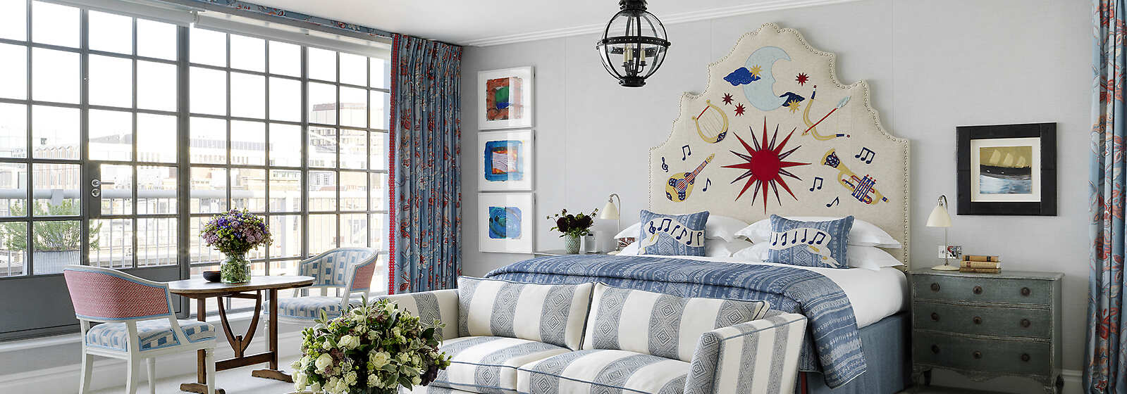 The Soho Hotel - The Terrace Suite Bedroom