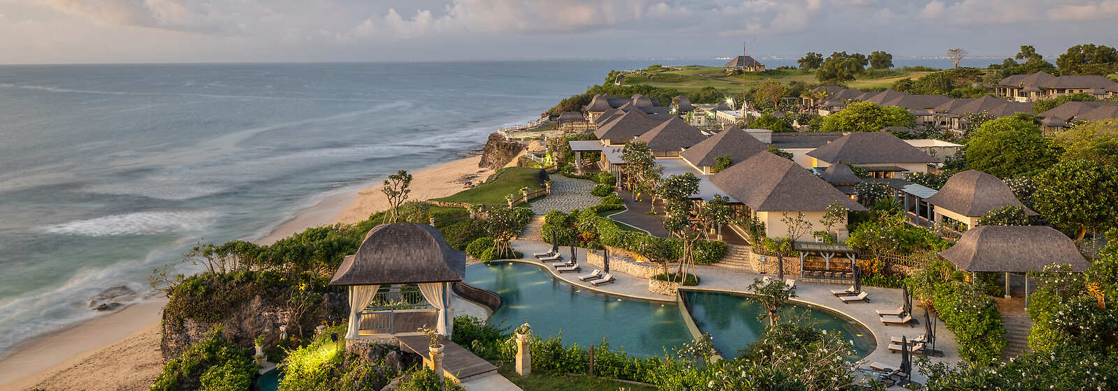 Aerial View of Jumeirah Bali