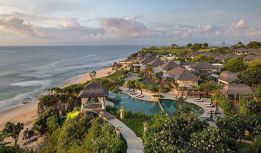 Aerial View of Jumeirah Bali
