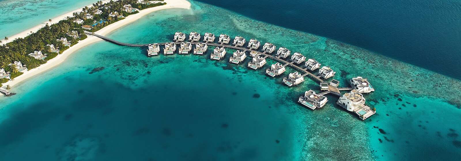 Jumeirah Maldives Olhahali Island - Aerial view