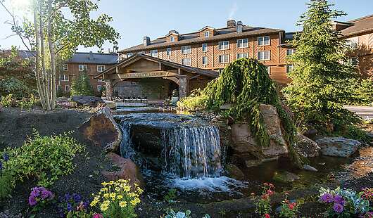 The welcoming Sun Valley pond.
