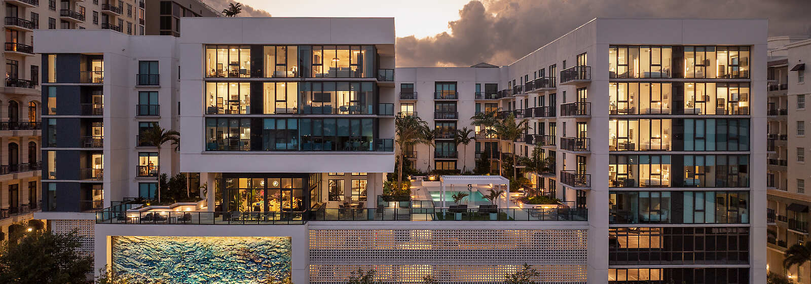 Aerial View of AKA West Palm Beach