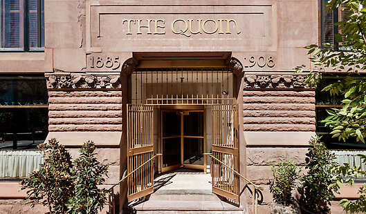 Entrance of the Quoin