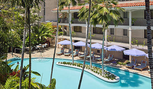 Aerial View of Swimming Pool