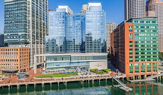 Aerial View of InterContinental Boston