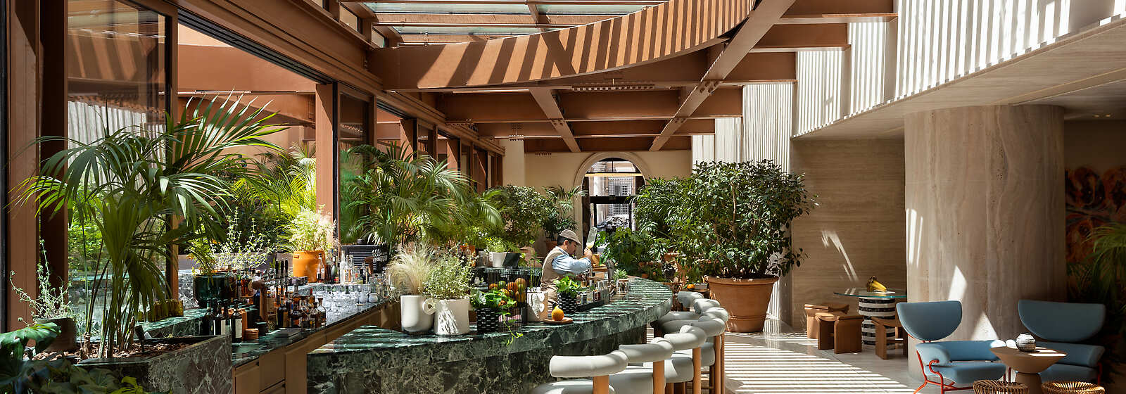 Bar of the BIVIUM Restaurant