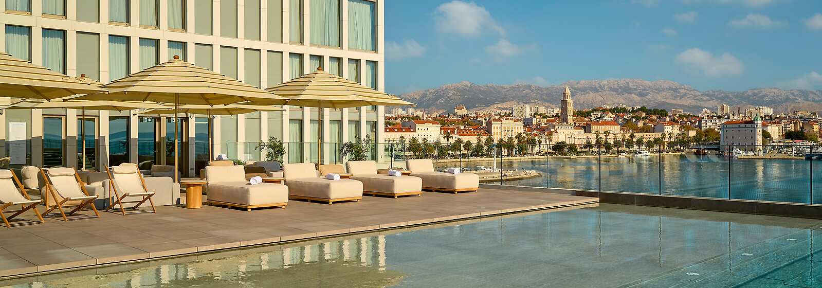 Outdoor pool and terrace