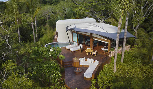 Aerial View of Ocean View Grand Bungalow