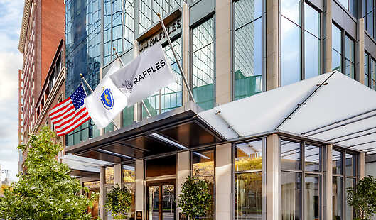 Raffles Boston Entrance