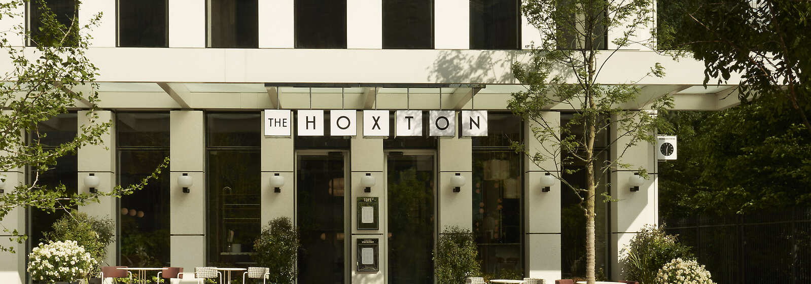 The Hoxton Brussels Hotel Entrance