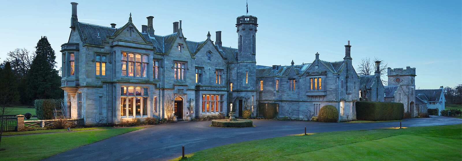 Exterior View of Historic Castle 