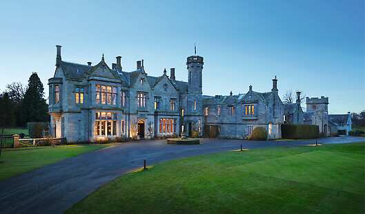 Exterior View of Historic Castle 