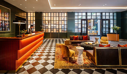 Lobby at DREAM Nashville