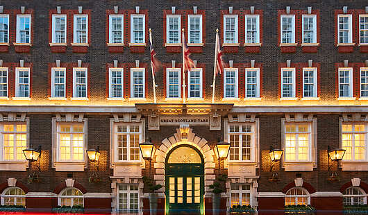 Exterior of Great Scotland Yard Hotel
