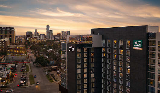 Aerial View of The Otis Hotel Austin, Autograph Collection