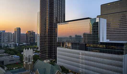 Exterior hotel of building