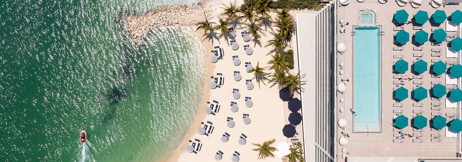 Exterior of Resort, Aerial View, Rooftop Pool, Exclusive Beach