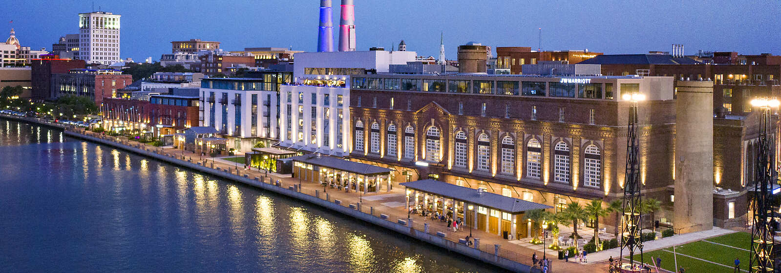Exterior view of JW Marriott Savannah Plant Riverside District