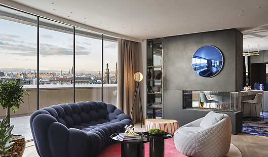 Penthouse Suite Living Area