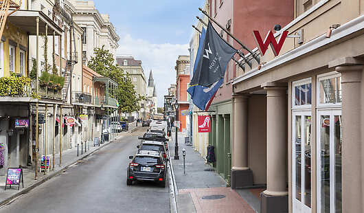Escape to historic charm at this boutique hotel nestled in the heart of the French Quarter.